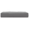 VidaXL Pallet Cushion, Waterproof Seat Pad, Garden Cushion, Outdoor Terrace Decoration, Grey 60x60x9.5 361793