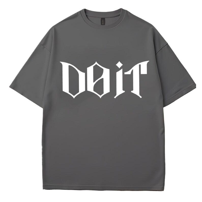 2026 Summer Hot Sale Kpop Group Stray Kids Do It T Shirts Y2K Unisex Cotton Gothic Round T-shirt Breathable Streetwear Casual T-shirt