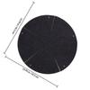 14-Inch Felt Fabric Planter Liner Reusable Round Basket Insert for Hanging Flower Pots Indoor Outdoor Gardening Moisture Control