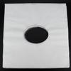 Disposable Beauty Salon Bed Face Hole Cover Non woven Fabrics  Massage Table Pillow Cover White