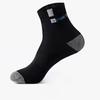 5 Pairs Socks Men's Summer ST Mid-calf Cotton Anti-odour Sweat Breathable Thin Socks Spring and Summer Sports Men's Socks Letters Short Socks
