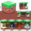 DIY Mine Welt Würfel Große Schatzkiste Bausteine Vier Jahreszeiten Szenen Konstruktionssteine Set Spielzeug Kinder Jungen Mädchen