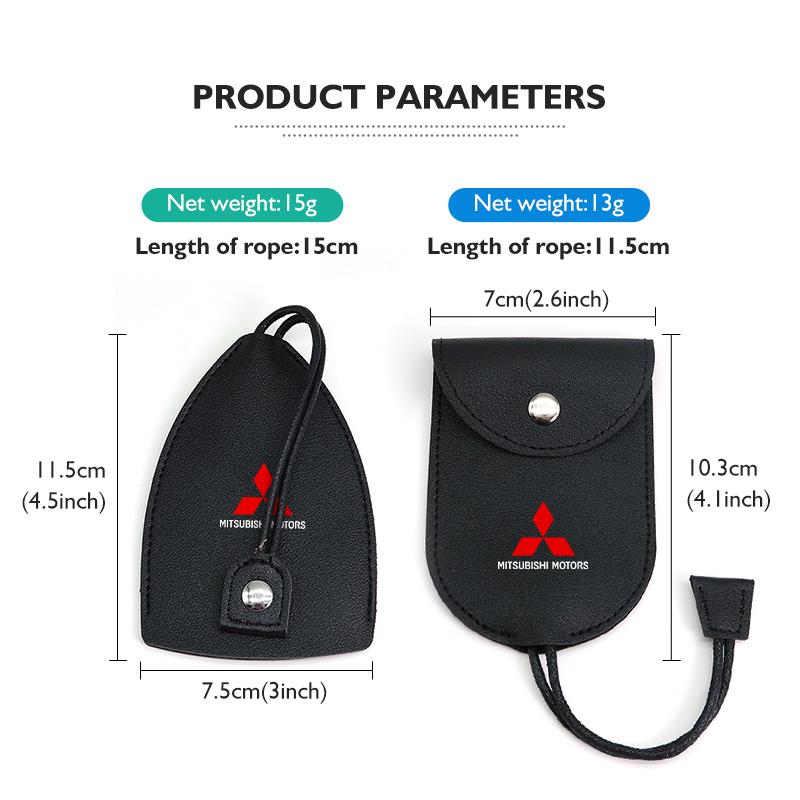 Car Key Bag Storage Tidying Creative Fashion Keychain Storage Accessories For Mitsubishi Outlander Lancer L200 ASX Pajero