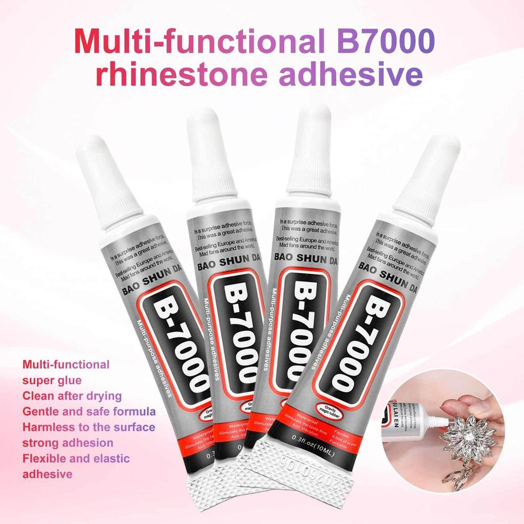 40-Grids Large Capacity 3mm Flat-Bottom DIY Resin Nail Drill for Jewelry Ornaments