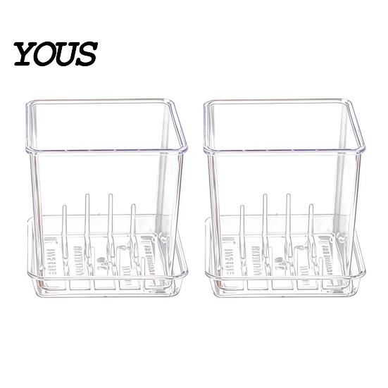 Orchid Planter for Phalaenopsis Clear with Saucer, Square Plant Pot Hydrophobic Succulents Drainage Holes, Transparent Flowerpot Phalaenopsis,