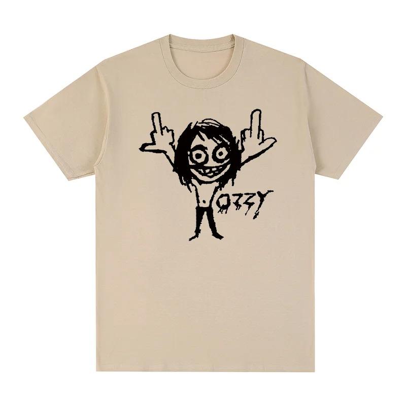 Ozzy Osbourne È il Weekend Maglietta Vintage Black Sabbath Abbigliamento Fantastico 100% Cotone Maglietta da Uomo Maglietta Nuovo Stile