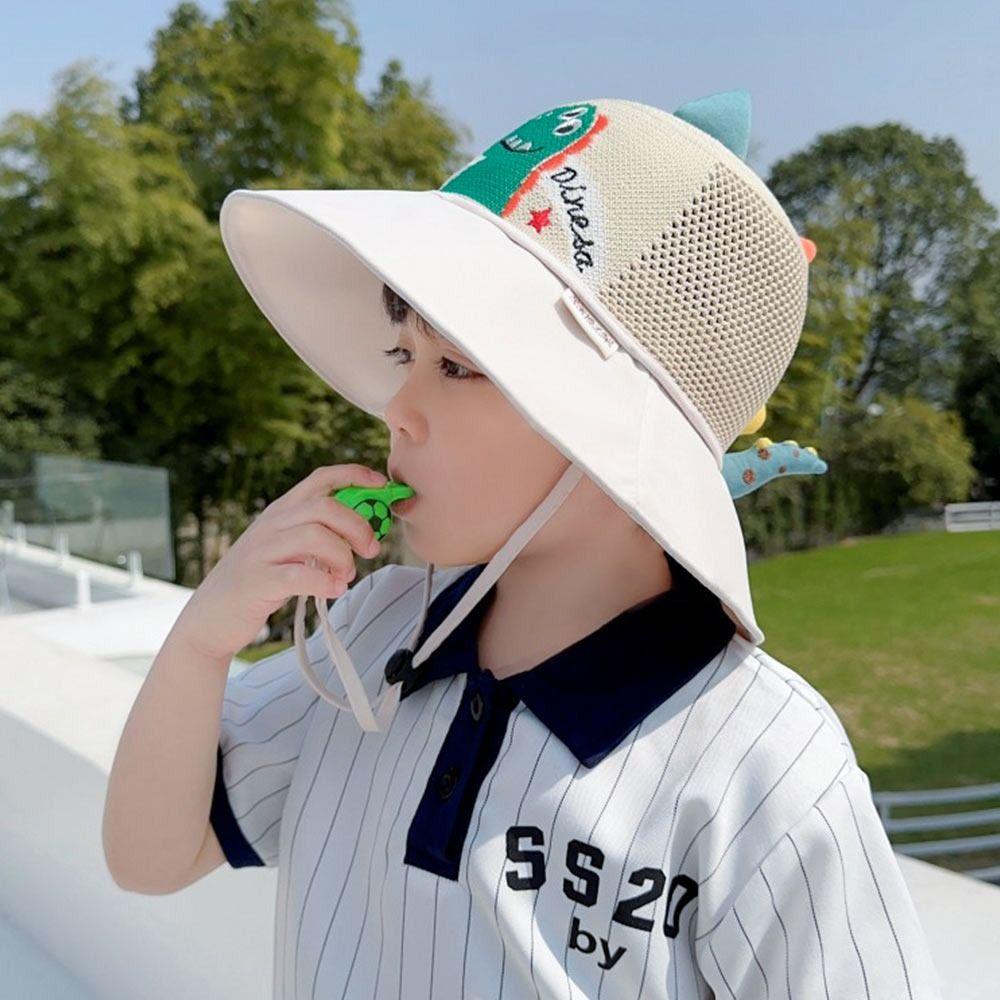 Mit Whistle Kinder Bucket Hat UV-Schutz Strandkappe Outdoor Sonnenkappe Kleinkind