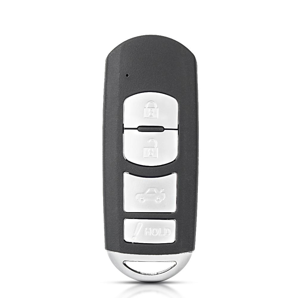 KEYYOU Remote Key For Mazda CX-5 2016-2019 CX-9 WAZSKE13D01 D02 WAZSKE13D01/D02 315Mhz ID49 Chip 3/4 Buttons