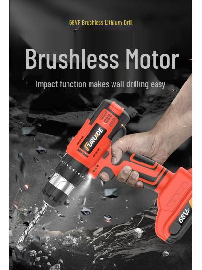 Wielofunkcyjny zestaw narzędzi elektrycznych z wiertarką i śrubokrętami