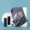 4 Pieces Men's Boxer Shorts Ice silk Mesh Breathable Underwear Loose Random colors Panties