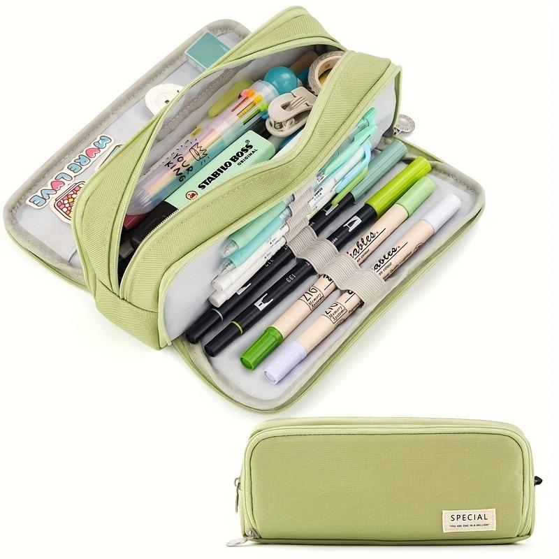 Estuche de lápices de moda de varias capas