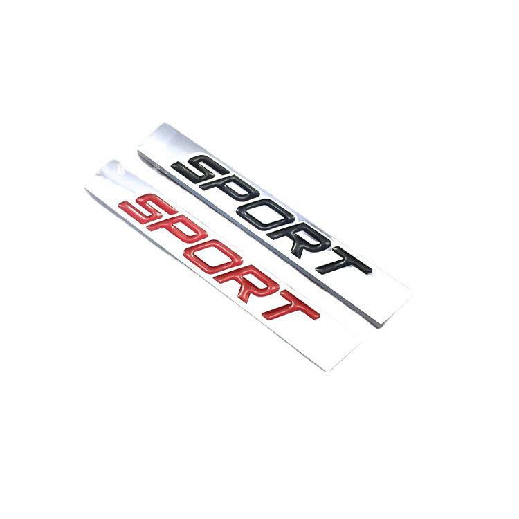 Nový zadní odznak SPORT pro Jetta Bora Lavida: Kovová samolepka na auto pro zadní kufr