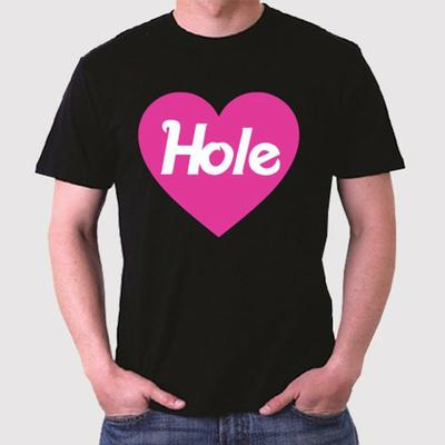Hole Band Love Logo Alternative Rock Black Unisex T-Shirt
