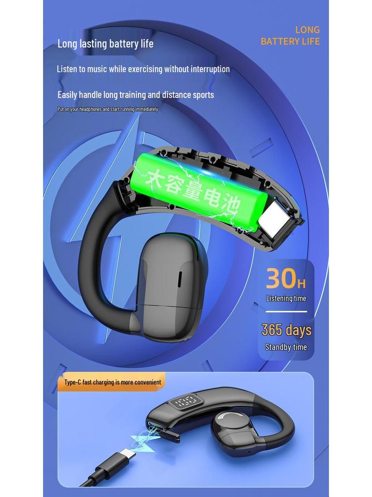 X30 Wireless Bluetooth Earbuds: ENC Noise-Cancelling, Ultra-Long Standby, Business In-Ear, Universal Fit