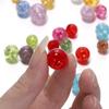 20-30pcs 8/10/12mm Cracked Crystal Acrylic Beads Colorful Loose Spacer Bead for Jewelry Making Charm Beads DIY Bracelet Necklace