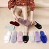 Mao Mao Slippers, Women's Shoes, Outerwear Shoes, Cotton Slippers, Thermal Shoes, Casual Slippers, Breathable, Cotton Shoes