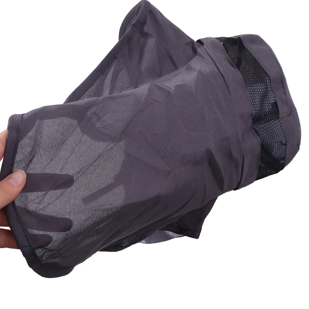 Foldable Bee Mosquito Hat Insect Proof Sun Protection Hat Net Cover Fisherman Hat Camping