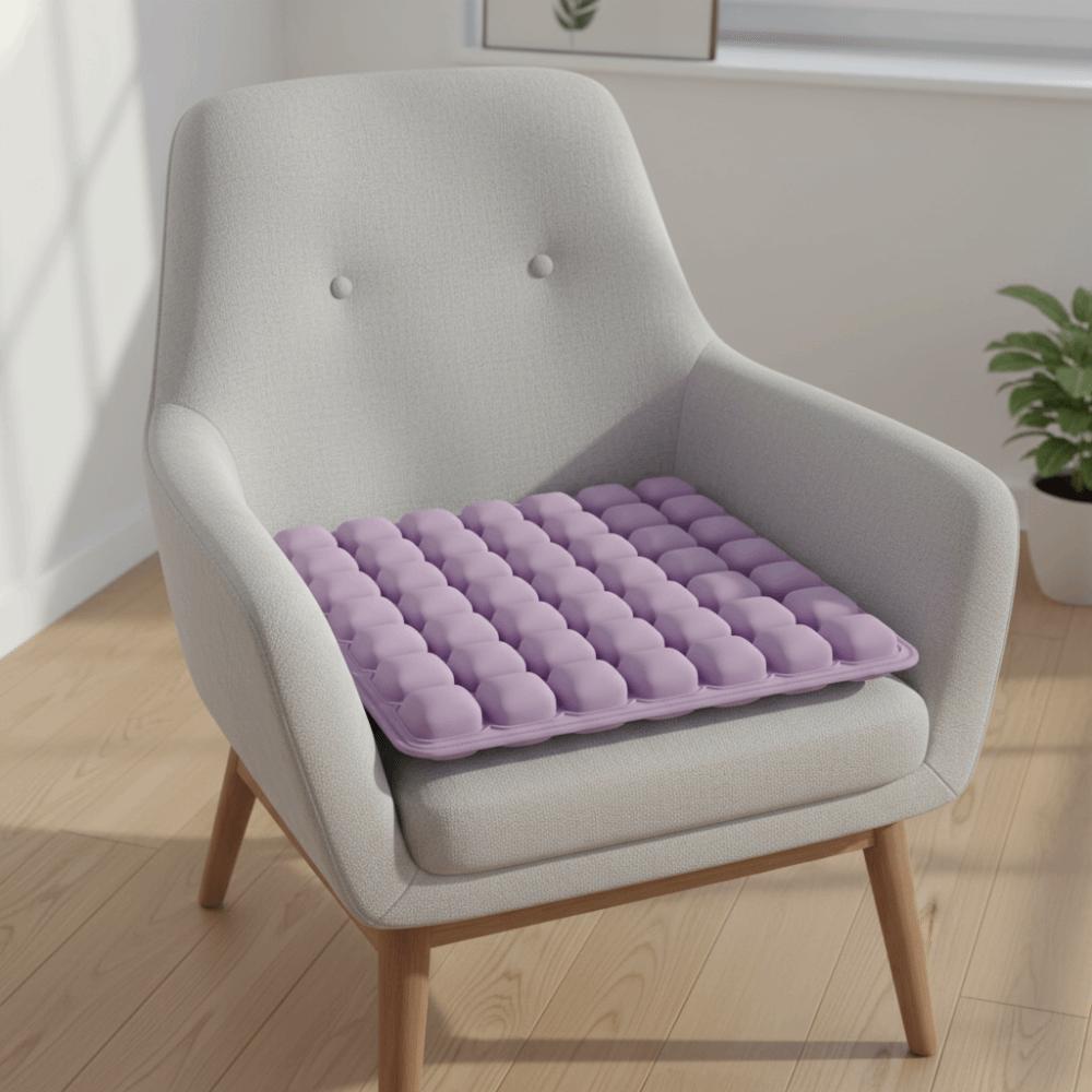 3D Air Cell Seat Cushion Breathable Lightweight Ergonomic Chair Cushion High Rebound Anti-bedsore Chair Pad Travel