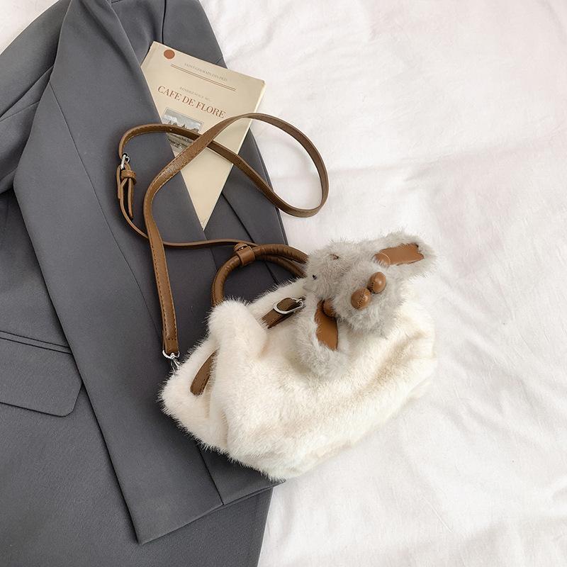 Hand-held Vegetable Basket Bag, Pleated Bucket Bag, Fashionable Single-shoulder Crossbody Bag