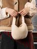 The Green Lab Wool Knit Mini Tote Bag [Ivory]