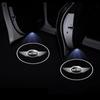 2Pcs Car Door Projector Lamps Emblem LED Welcome Light Car Styling For MINI F54 F55 F56 R56 R60 SONE Roadster Clubman Coupe