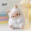 Nervousness Relief Toy Stress Cartoon Cat Soft Stretchy Fat Kitten Squeeze Relaxation Anxiety Reduction Animal Sensory Party Favors Gadget