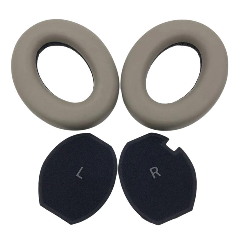 

Soft Protein Leather Replacement Ear Pad Enhances Noise Reduction Comfort Fit Quick Fixing for Earphones 4.0 Wireless