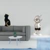 Resin Cat Astronaut Statue Decorative Figurine Collectible Ornament Animal Sculpture for Entrance