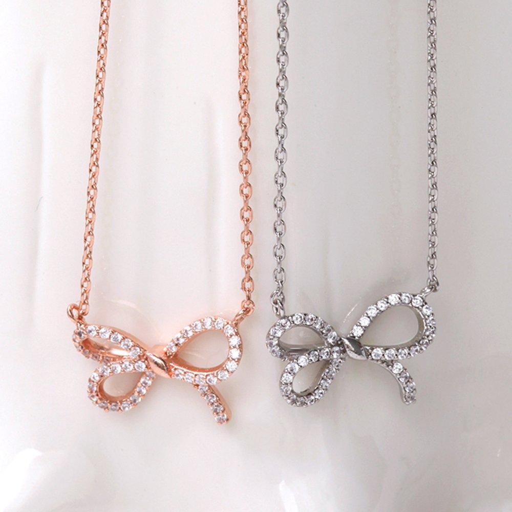 [Luvre Paris] Levian Ribbon Necklace Na0449