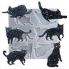 Crystal t Silicone Mold Personalized t Pendants Resin Mold for Jewelry Making Animal Shape Epoxy Mould Women