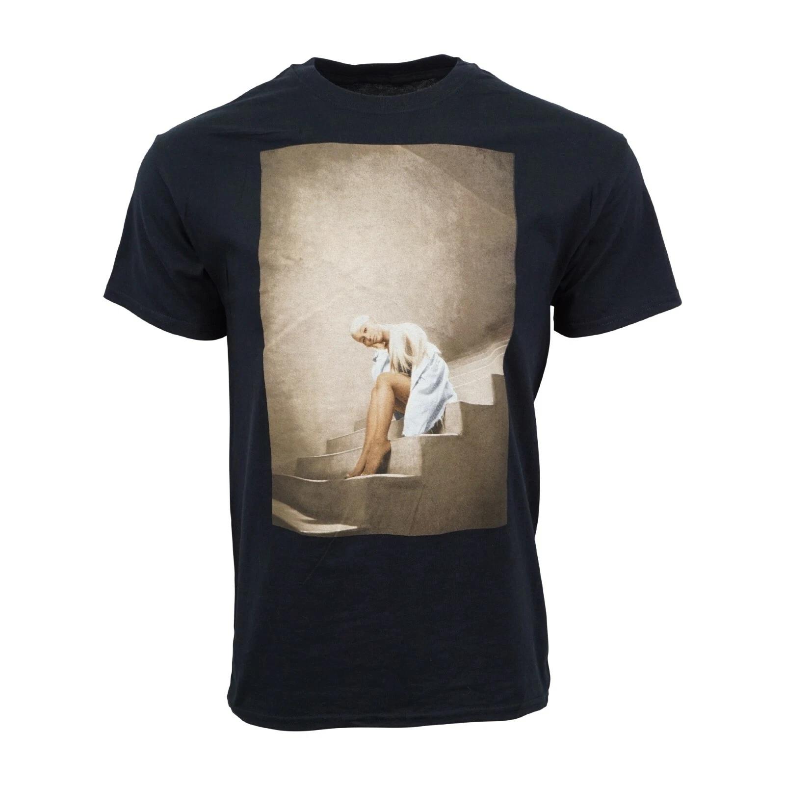 

Unisex Adult Casual Graphic ARIANA GRANDE STAIRS ALBUM ISEX T SHIRT... XL