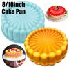 8/10inch Silicone Round Pan Charlotte Cakes Baking Pan Sponge Flan Mold Strawberry Shortcake Baking Pan Kitchen Silicone Moulds