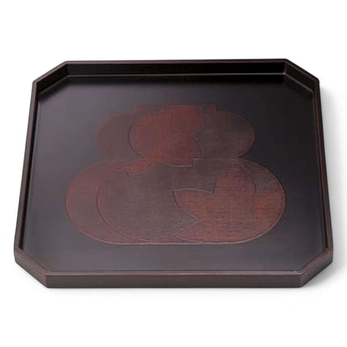 

Made in Gorgeous Wooden 1 Shaku with Corner Spring and Autumn Design J-kitchens Placemat, Tray, Japan, Tray, (1.5 Shaku) Cuts,