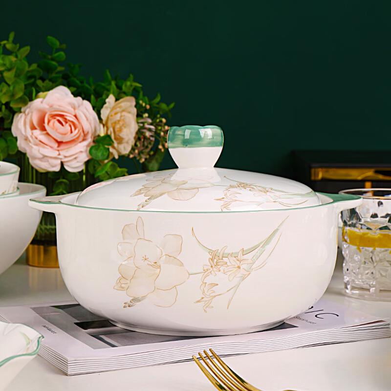 

Japanese Style Ceramic Noodle and Soup Bowl