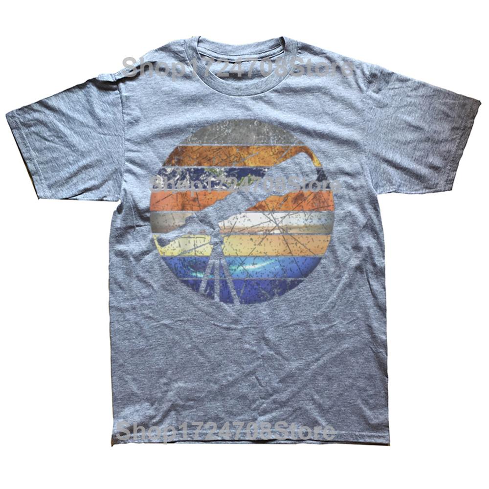 Funny All Planets Solar System Telescope Astronomy T Shirts Summer Graphic Cotton Streetwear Birthday Gifts Tshirt Men