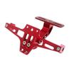 Adjustable CNC Aluminum Motorcycle License Plate Frame with Light for MSX