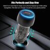 48W Car Charger Vehicle Fast Charging Power Adapter Accessories USB Type-C Super Fast Charging Transparent Black Car Charger