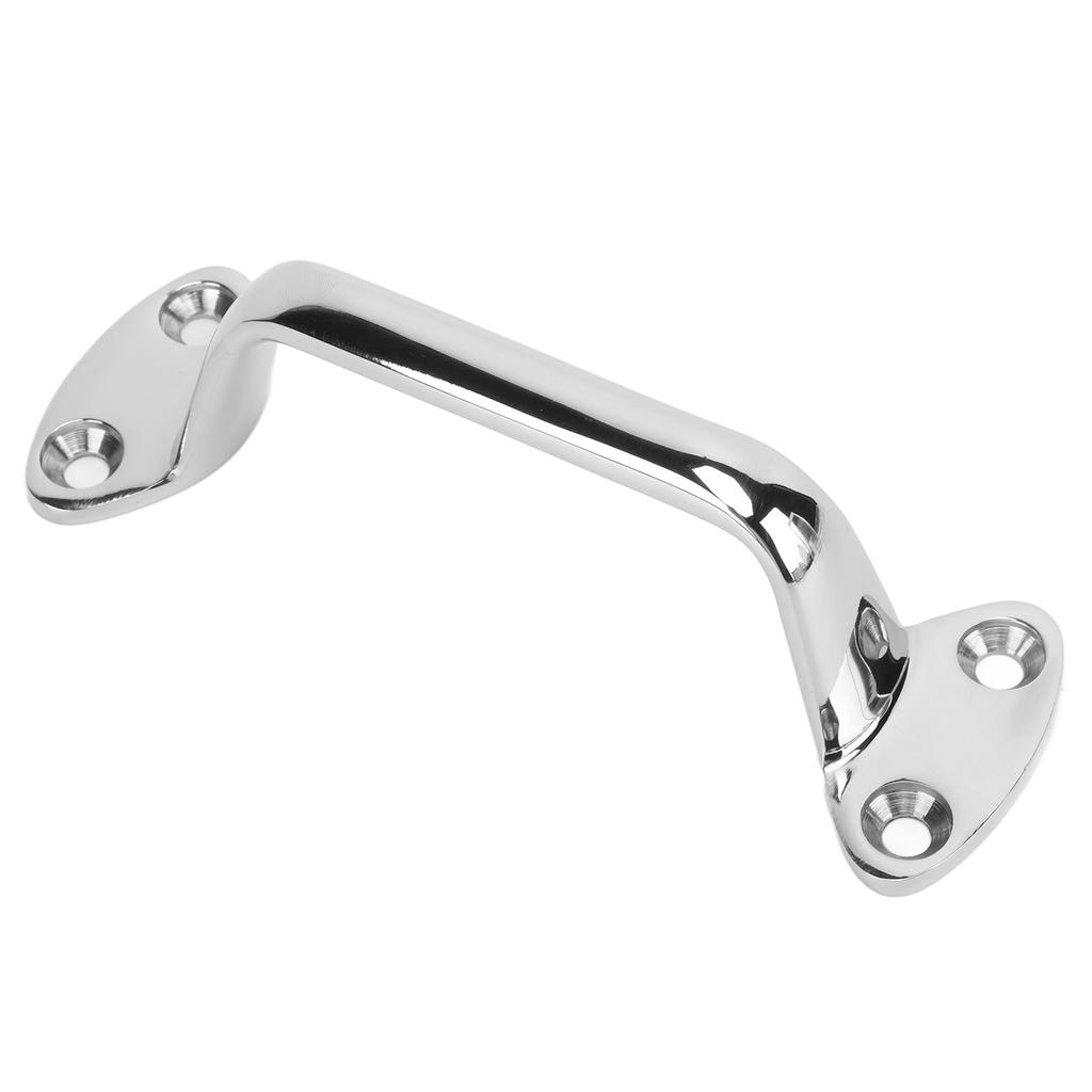 150mm 6.1in Stainless Steel Rail Grab Door Handrail Grip Universal for Boat Yacht Marine Bathroom