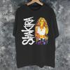Gedrucktes Shakira Las Mujeres Ya No Lloran Welttournee T-Shirt Für Unisex Reines Baumwoll-T-Shirts Kurzarm-Oberteile
