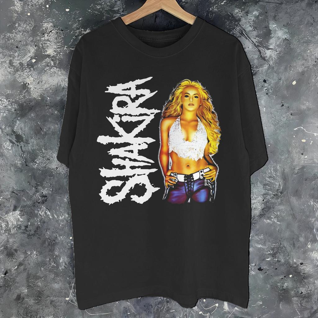 Camiseta Unisex Estampada Shakira Las Mujeres Ya No Lloran World Tour Camiseta 100% Algodón Camisetas Ropa