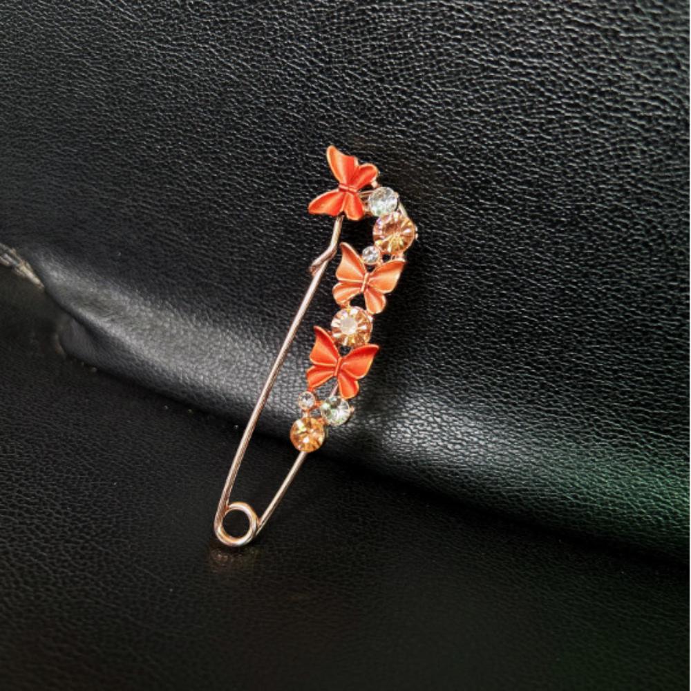 Elegant Pin Blomst Emalje Brosje Dame Enkel Lapel Pin Tilbehør