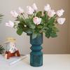 Moisturizing Rose Simulation Flower Single Lover Rose Home Decoration Valentine's Day Gift Rose Bud Bud