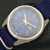 CEAS VINTAGE SEIKO 5 AUTOMATIC 6119C JAPONIA BĂRĂBĂȚI CADRAN CULOARE ALBASTRU a500099-2 R151a-a500099