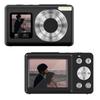 Portable 4K Digital Camera for Kids Dual Screen Digital Video Camera 48MP Auto Focus18X Zoom Built in Flash Battery