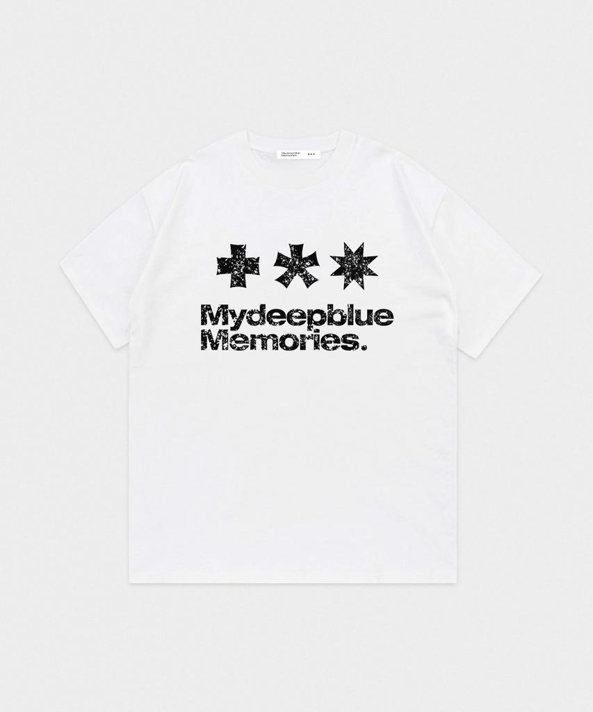 Maidibbeullumemolijeu 90S Mm Symbol Logo T-Shirts(White)