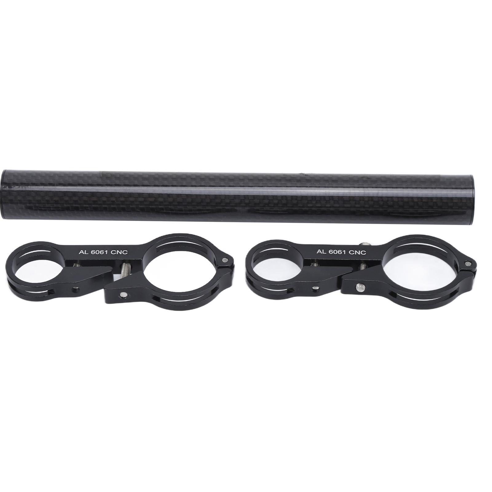 Bike Handlebar Extender 202 Double Rod Carbon Fiber MultiFunction Expansion Bicycle Lamp Holder