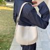 Bucket Bag Cowhide Saddle Bag Single Shoulder Crossbody Bag Women's Premium Commuter Underarm Bag