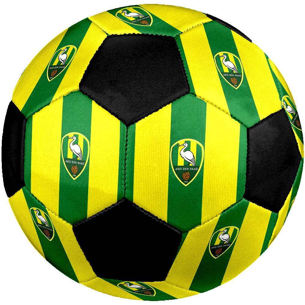 SIZE 5 ADO Den Haag Soccer Ball Colorful All Ages Machine Stitched PVC Competition Ready Durable High-Bounce