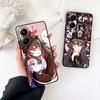 Genshins Impacts Hu Tao HuTao Phone Case for Motorola Moto G86 G14 G35 G34 G45 G55 G67 G75 G85 G24 G15 G54 G57 Power Soft Cover