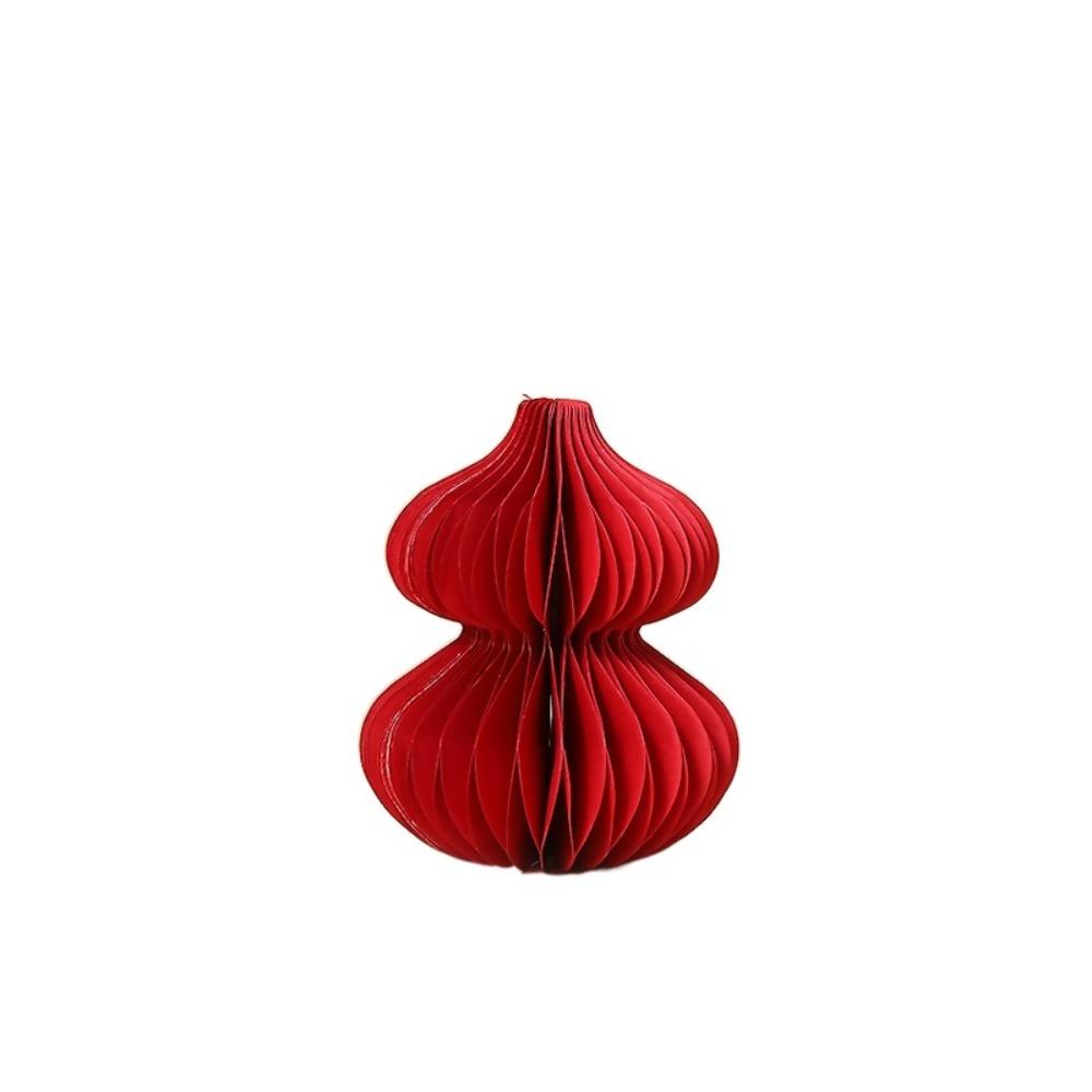 Folding Gourd Shape Housewarming  Ornament DIY Paper Housewarming Decorations  Wedding Decor